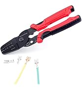 Knoweasy KN-2818 Molex Crimp Tool and Molex Crimper AWG 28-20(0.08-0.5mm²) Works for Molex,JAM,Ty...
