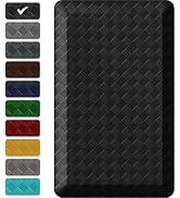 StepRite 1” Thick Kitchen Mats for Floor, Anti Fatigue Kitchen Rugs, Non-Slip,Heavy Duty Water Re...