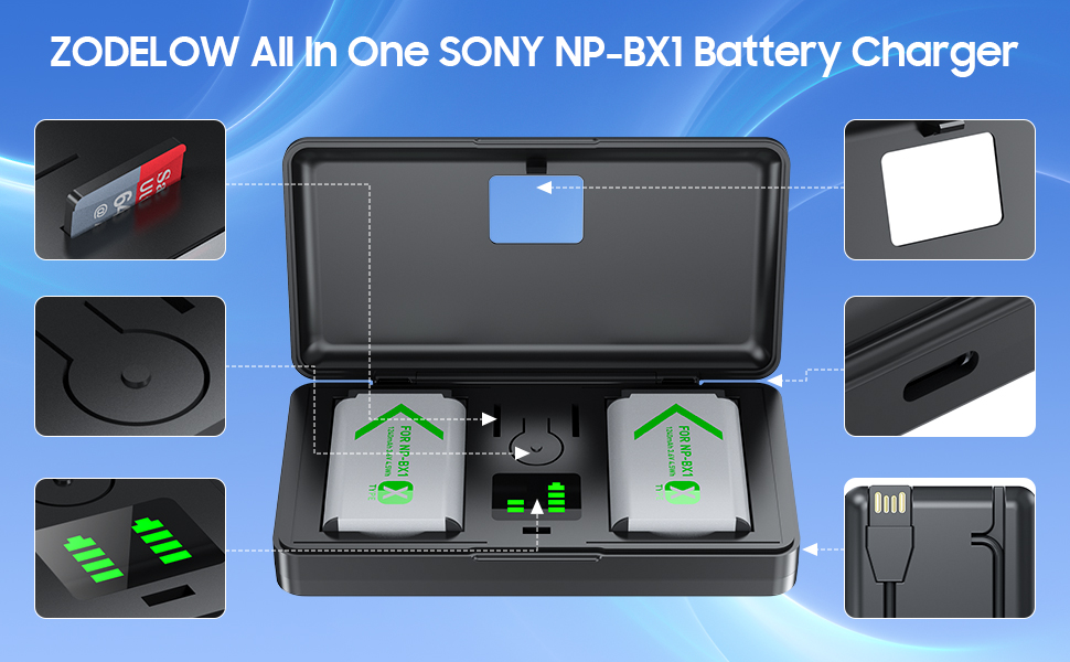 Sony NP-BX1 battery,ZV-1F,ZV-1,DSC-HX300,DSC-HX350,DSC-HX400,DSC-HX400V,DSC-HX50,DSC-HX50V,DSC-HX60