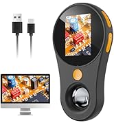 SKYBASIC Macro Handheld Digital Microscope Fixed Focus, SKYBASIC 2" IPS Screen 500X Mini Microsco...