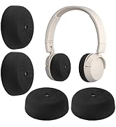 Headphone Ear Pads Covers with Stretchable Knit Fabric, PChero 2 Pairs Earpads Sweat Cover Washab...
