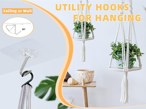 adhesive hooks for hanging