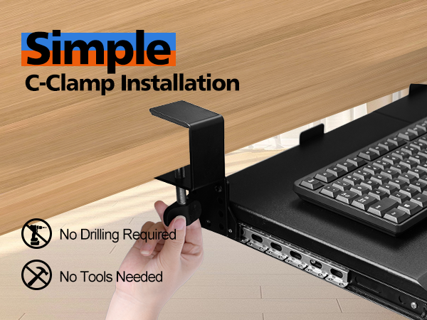 simple C-CLAMP installation