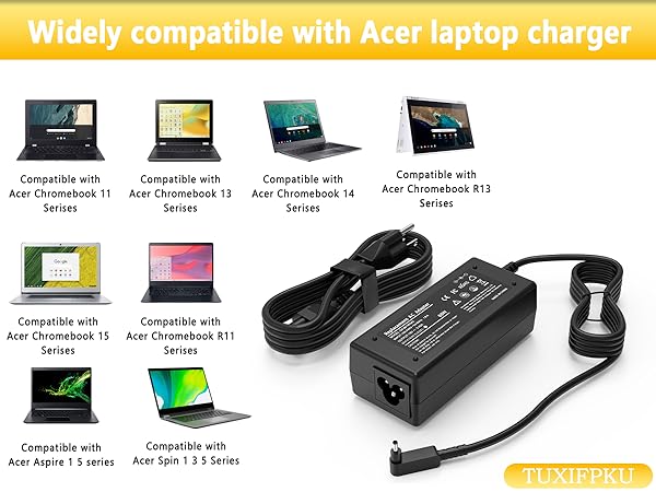widely compatible with Acer laptop charger