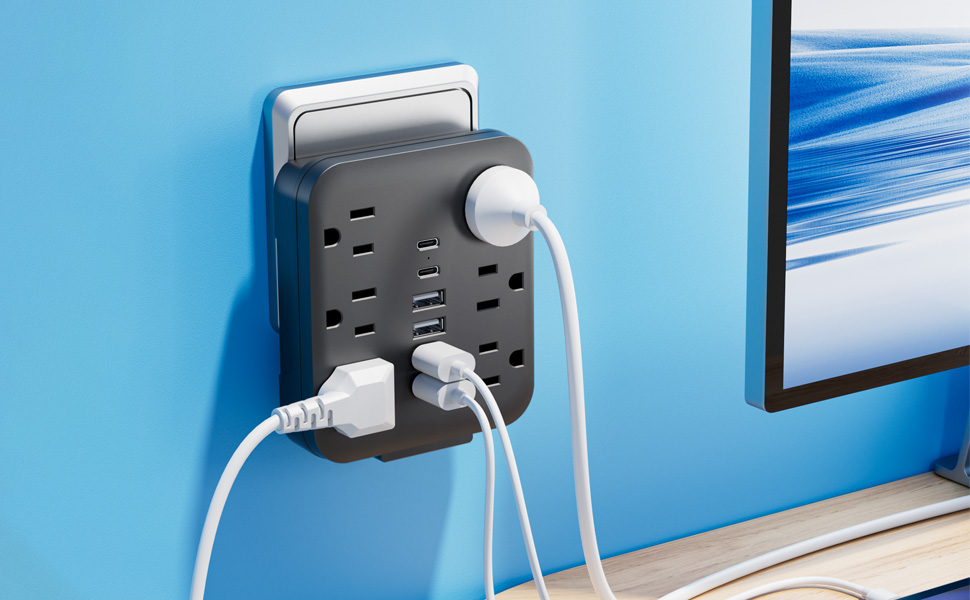 12-in-1 Short Extension Cord