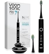 Voom Sonic Pro 7 Series Rechargeable Electronic Toothbrush, Advanced Oral Care Technology, 2-Minu...