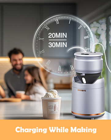 BRIOBITE Ice Cream Maker