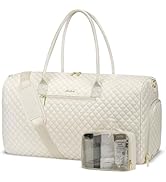 Weekender Travel Duffle Bag for Women: Overnight Bags with Shoe Compartment Carry on Bags for Air...
