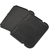 Griddler Plates Replacement for Cuisinart GR-4NP1 5-in-1 Grill &amp; Panini Press - Griddle Accessori...