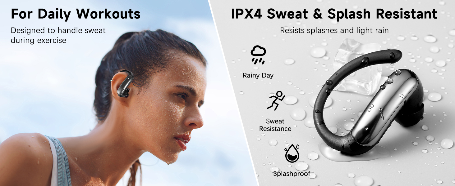 IPX4 waterproof