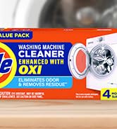 Washing Machine Cleaner by Tide, Washer Machine Cleaner with Oxi for Front and Top Loader Washer