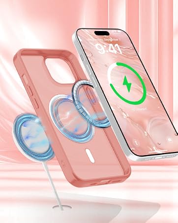 YENAPOON Matte Magnetic Phone Case for iPhone 15 / 14 / 13