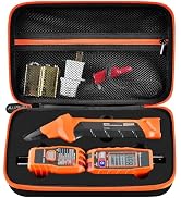 Storage Case for Klein Circuit Breaker Finder, Outlet Repair Kit &amp; GFCI Tester - Box Only