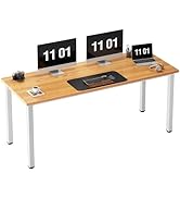 Need 63 Inch Large Computer Desk - Modern Simple Style Home Office Gaming Desk, Basic Writing Tab...
