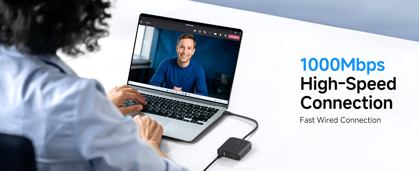 USB C Hub HDMI 2.1, Up to [8K@30Hz/4K@120Hz, 100W Charging, 5Gbps Data