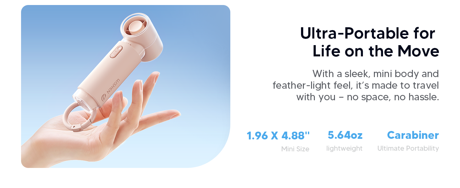 portable fan for travel