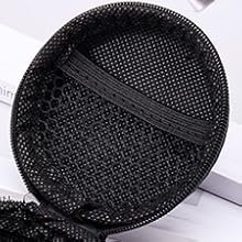 the new black mesh round bag