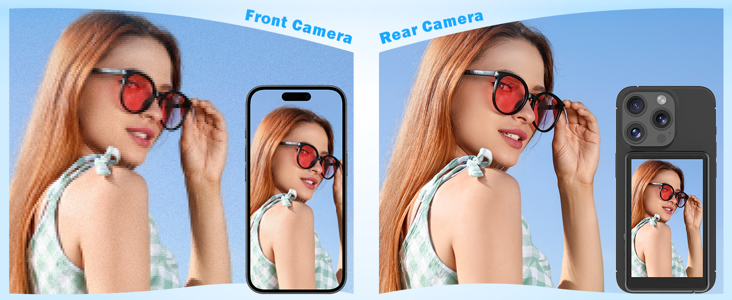 magnetic selfie monitor screen