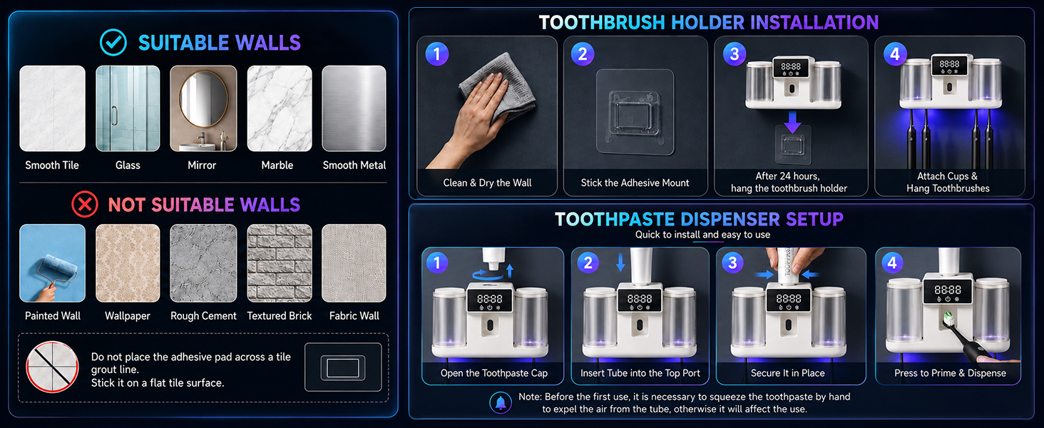 toothpaste dispenser automatic toothpaste dispenser for kids bathroom dispenser toothpaste holder