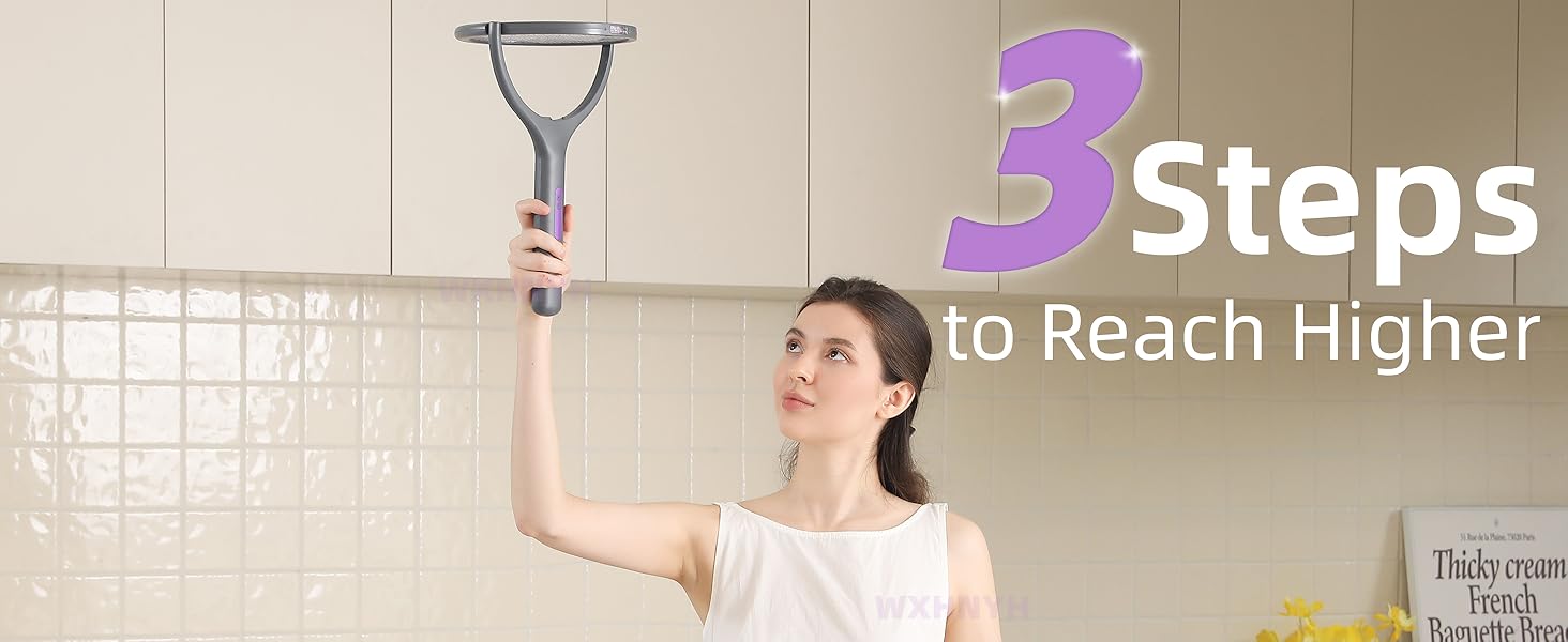 Electric Fly Swatter with Extendable Handle