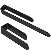 HUFEEOH 2 Pack Adhesive Hand Towel Holder, Sticky Towel Bar Towel Holder Wall Mounted, Stainless ...