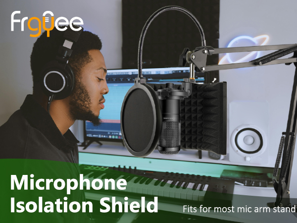 Microphone Isolation Shield