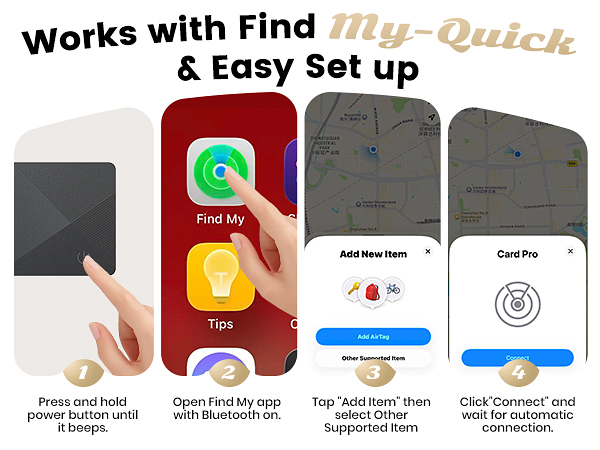 how to use tracking card