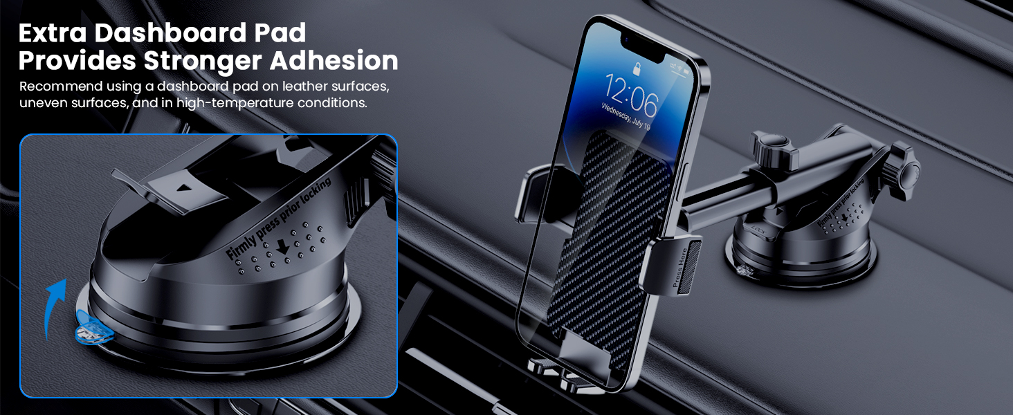 Car Phone Mount Holder Stand