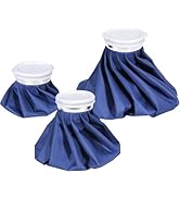 Ice Pack for Injuries Reusable: Ohuhu 3 Packs Ice Cold Packs Ice Bag Hot Water Hot &amp; Cold Therapy...