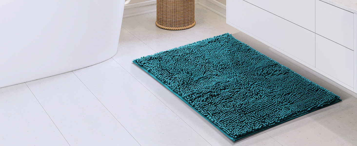 HH Chenille Bathroom Rug