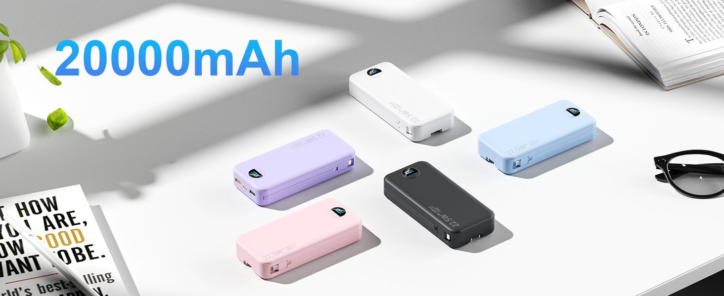 Portable Charger with Wall Plug