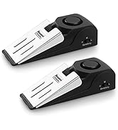 Rosoenvi Door Stop Alarm, Door Stopper with 120DB Security Alarm, Floor Wedge Door Stop Siren, Do...