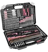 COMOWARE Drill Bit Set, 246 Pcs Drill Bits for Cordless Drill, Drill Driver Bit Set for Wood, Met...
