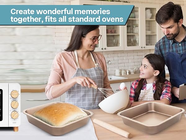 8×8 square cake pan