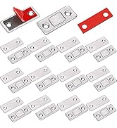 Drawer Magnets Jiayi 12 Pack Ultra Thin Cabinet Door Magnet Stainless Steel Magnetic Cabinet Latc...