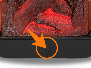 corner electric fireplace