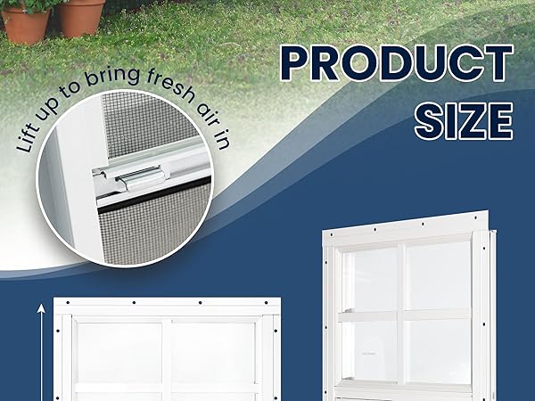 24x36 shed window