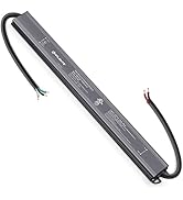 HitLights 150W Dimmable LED Driver Transformer, Power Supply 100~277V AC to 24V DC, 6.2A, Compati...