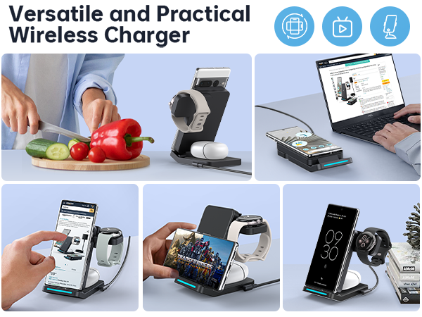 google wireless charger stand