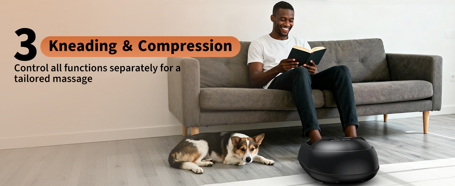 shiatsu foot massager with heat