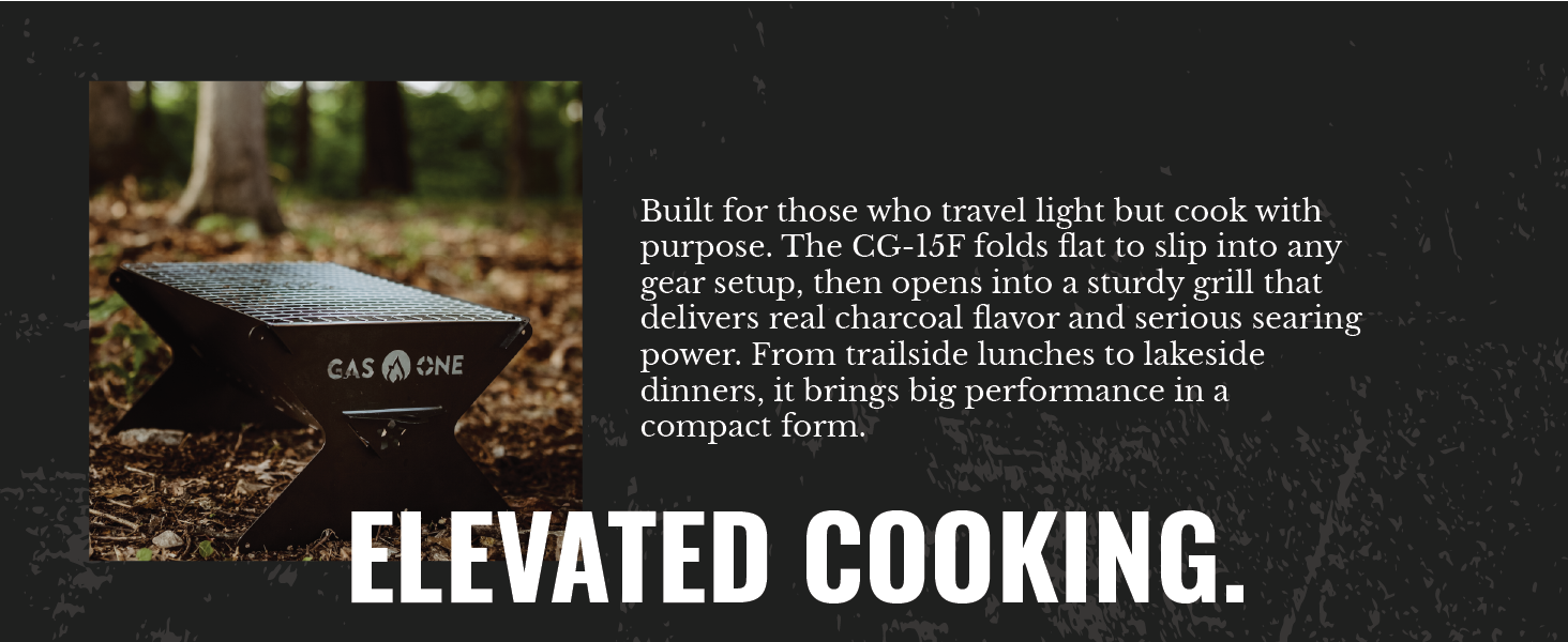 Snowpeak Camp Chef Coleman Charcoal GasOne