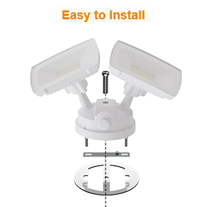 3000LM LED Flood Light Outdoor Switch Controlled LED Security Light