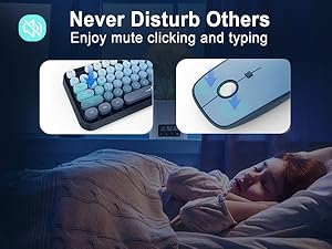 funky keyboard and mouse