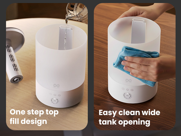 Top Fill Humidifiers for Bedroom