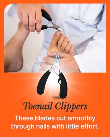 Professional Soft Grip Toenail Clippers