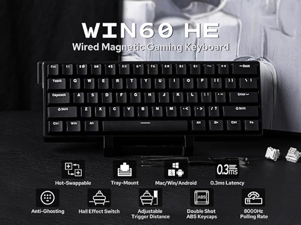 magnetic gaming keyboard