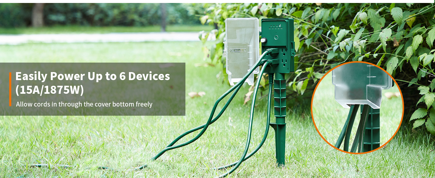 outdoor power outlet