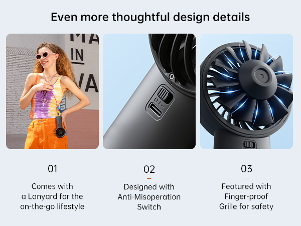 mini fan handheld