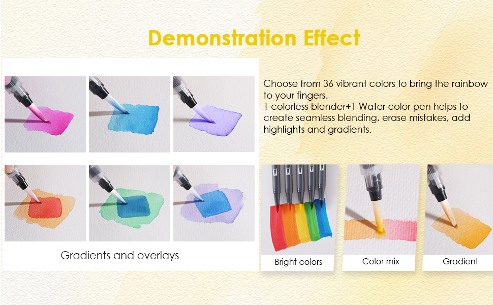 Watercolor Pens Set