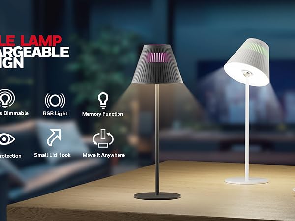 Honeywell Table Lamp Cordless